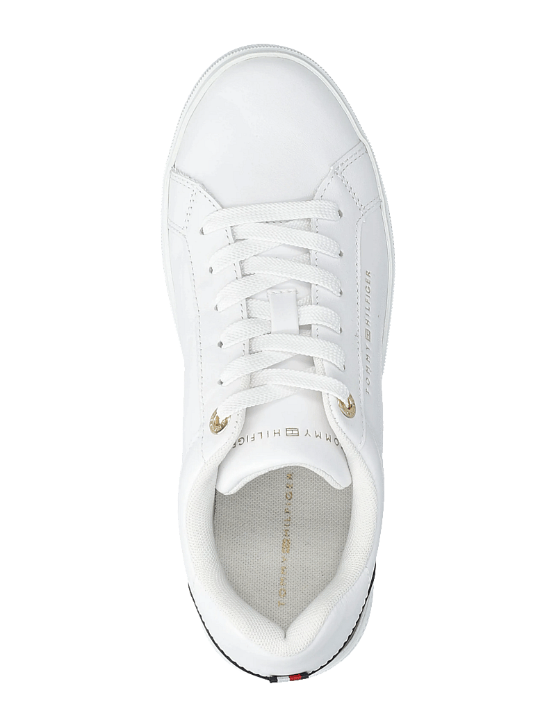 Tommy Hilfiger - ELEVATED ESSENTIAL COURT SNEAKER - konfirmationstøj - white - 3