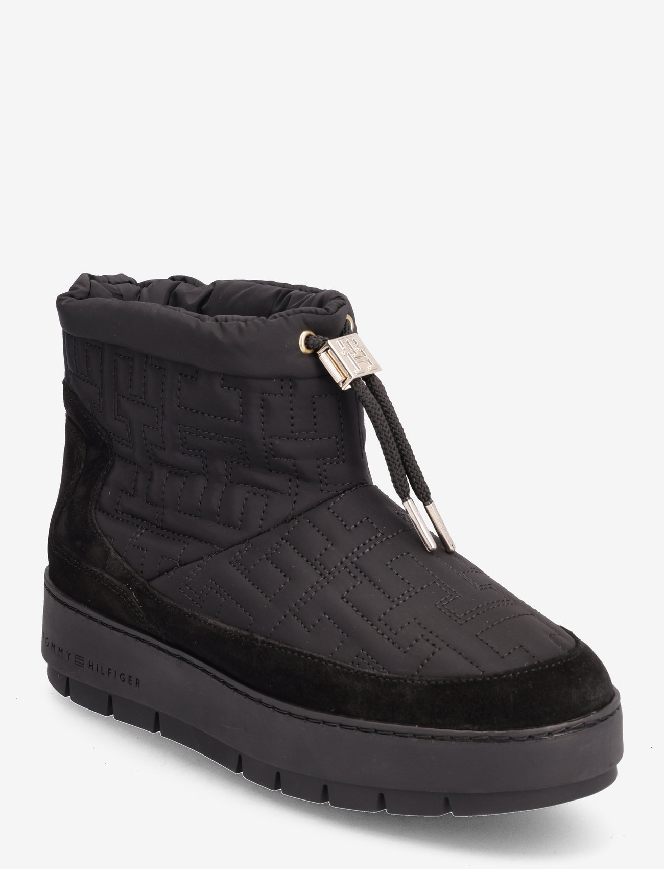 Tommy Hilfiger - TOMMY MONOGRAM SNOWBOOT - black - 0