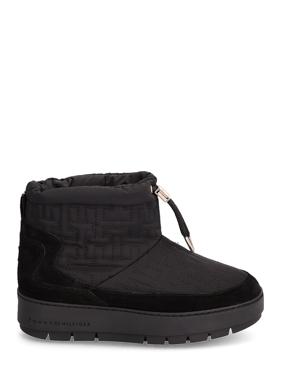 Tommy Hilfiger - TOMMY MONOGRAM SNOWBOOT - black - 1