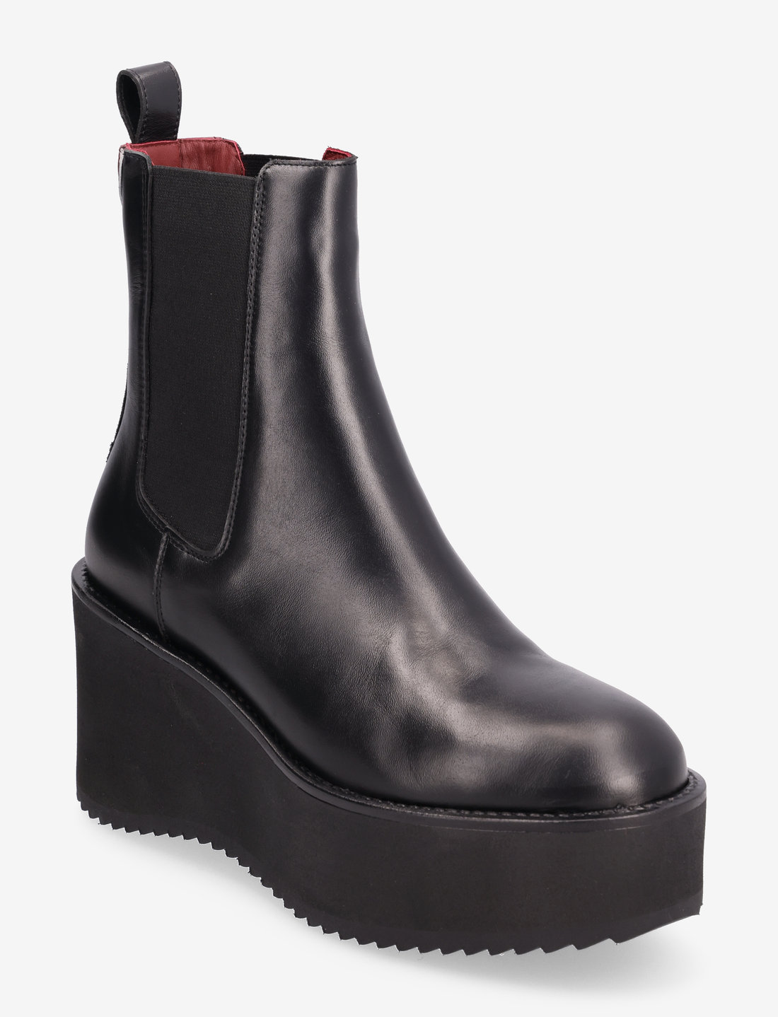 Tommy hilfiger boots leather deals
