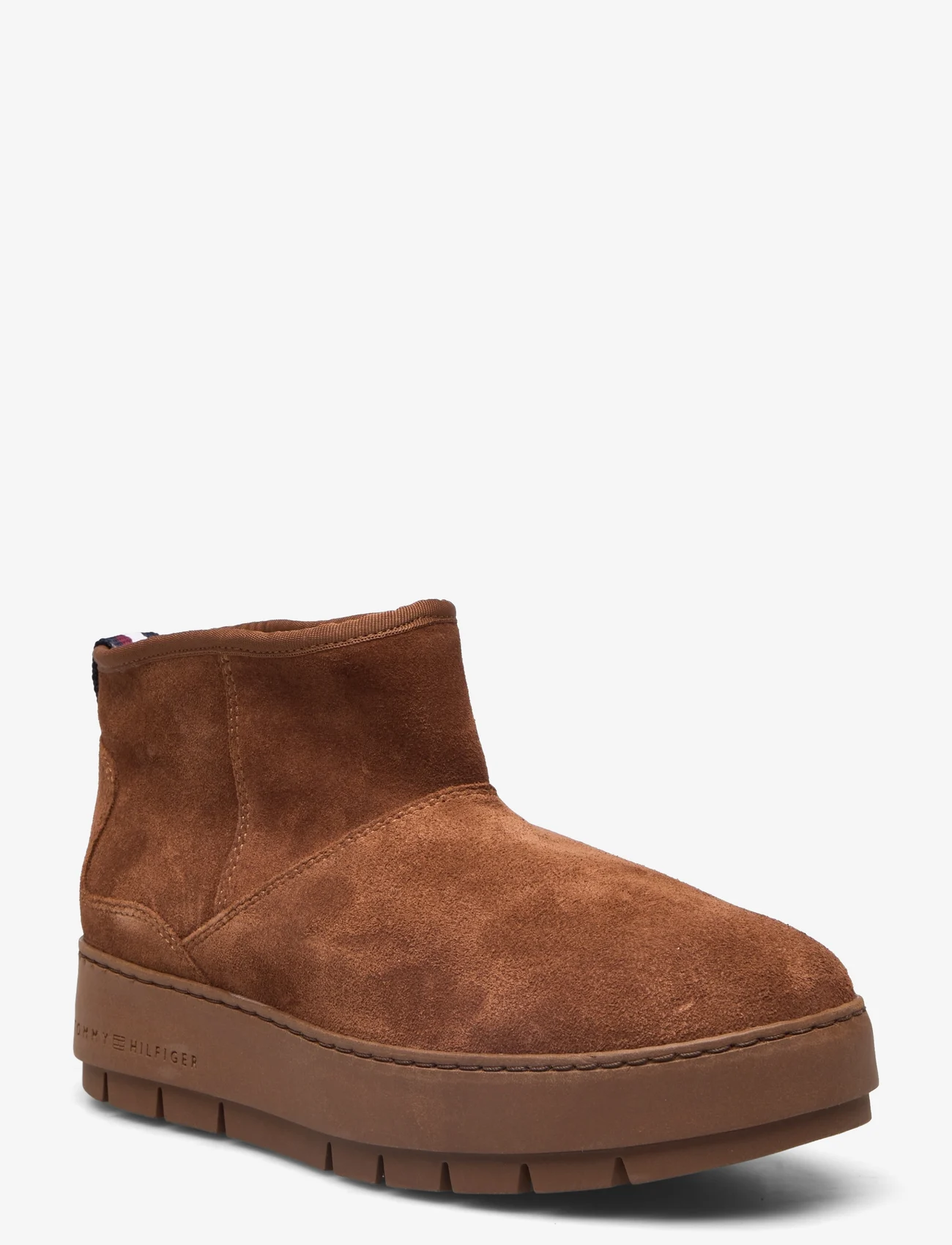 Tommy Hilfiger - COOL SUEDE SNOWBOOT - winter shoes - natural cognac - 0