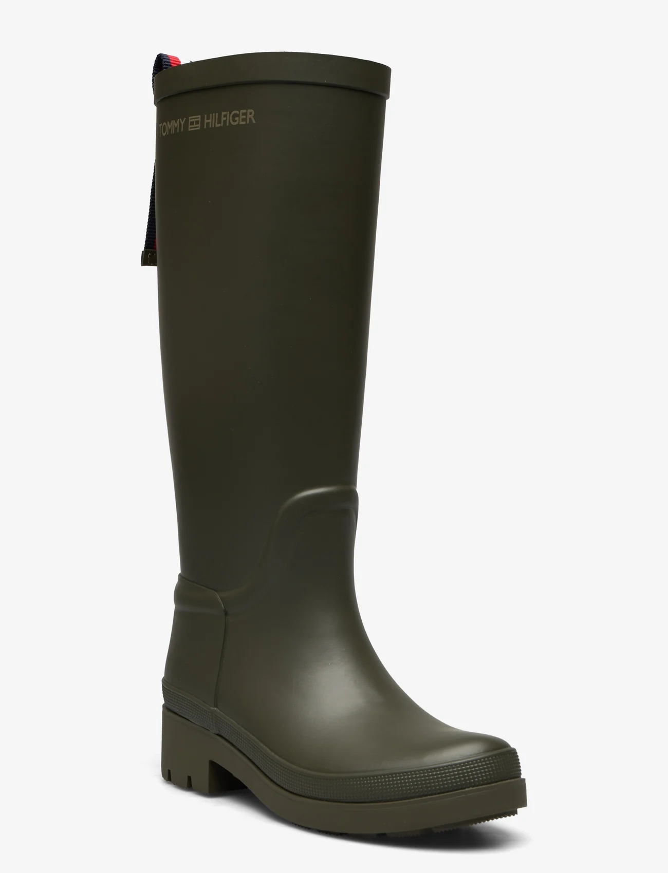 Tommy Hilfiger - TOMMY RUBBERBOOT - naisten - army green - 0