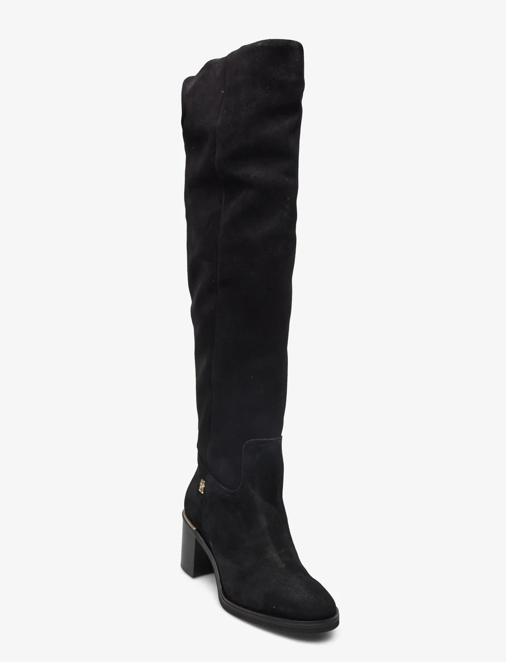 Tommy Hilfiger Feminine Suede Overknee Boot Lange laarzen Boozt