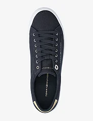Tommy Hilfiger - ESSENTIAL VULC CANVAS SNEAKER - lave sneakers - space blue - 3