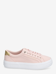 Tommy Hilfiger - ESSENTIAL VULC CANVAS SNEAKER - low top sneakers - whimsy pink - 1