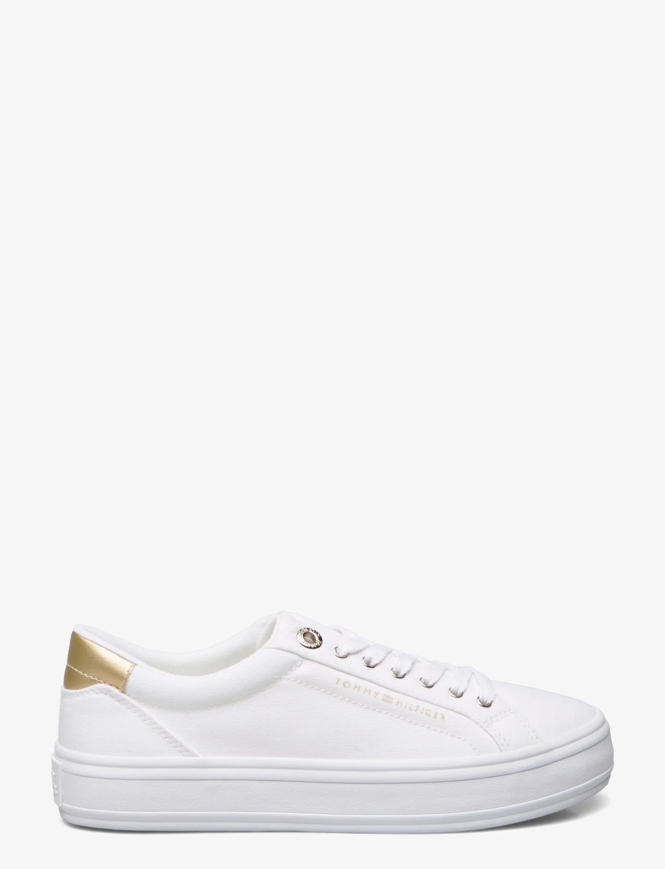 Tommy Hilfiger - ESSENTIAL VULC CANVAS SNEAKER - lave sneakers - white - 1