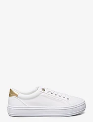 Tommy Hilfiger - ESSENTIAL VULC CANVAS SNEAKER - low top sneakers - white - 1
