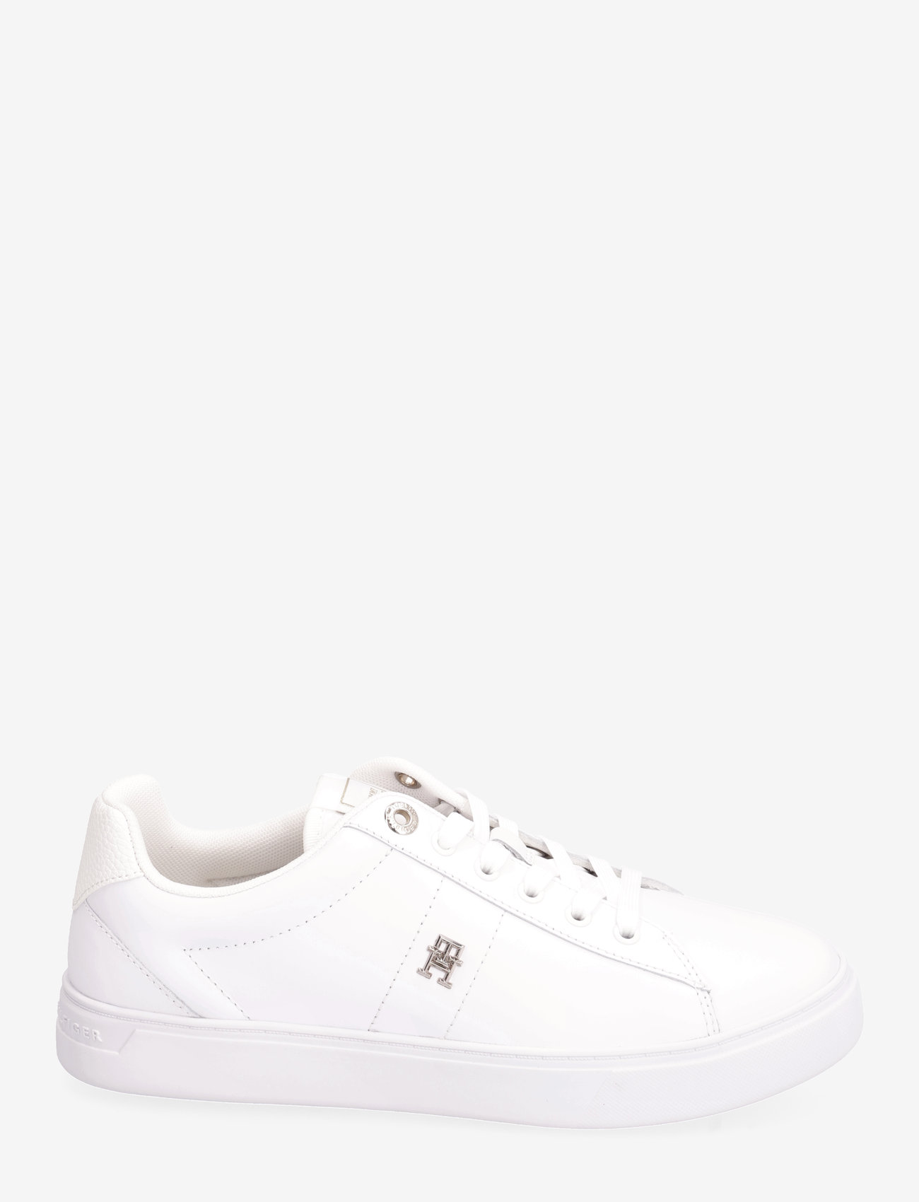 Tommy Hilfiger - ESSENTIAL ELEVATED COURT SNEAKER - low top sneakers - white - 1