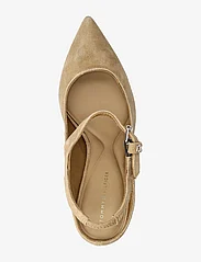 Tommy Hilfiger - TH POINTY STRAP HEEL - peoriided outlet-hindadega - classic khaki - 3