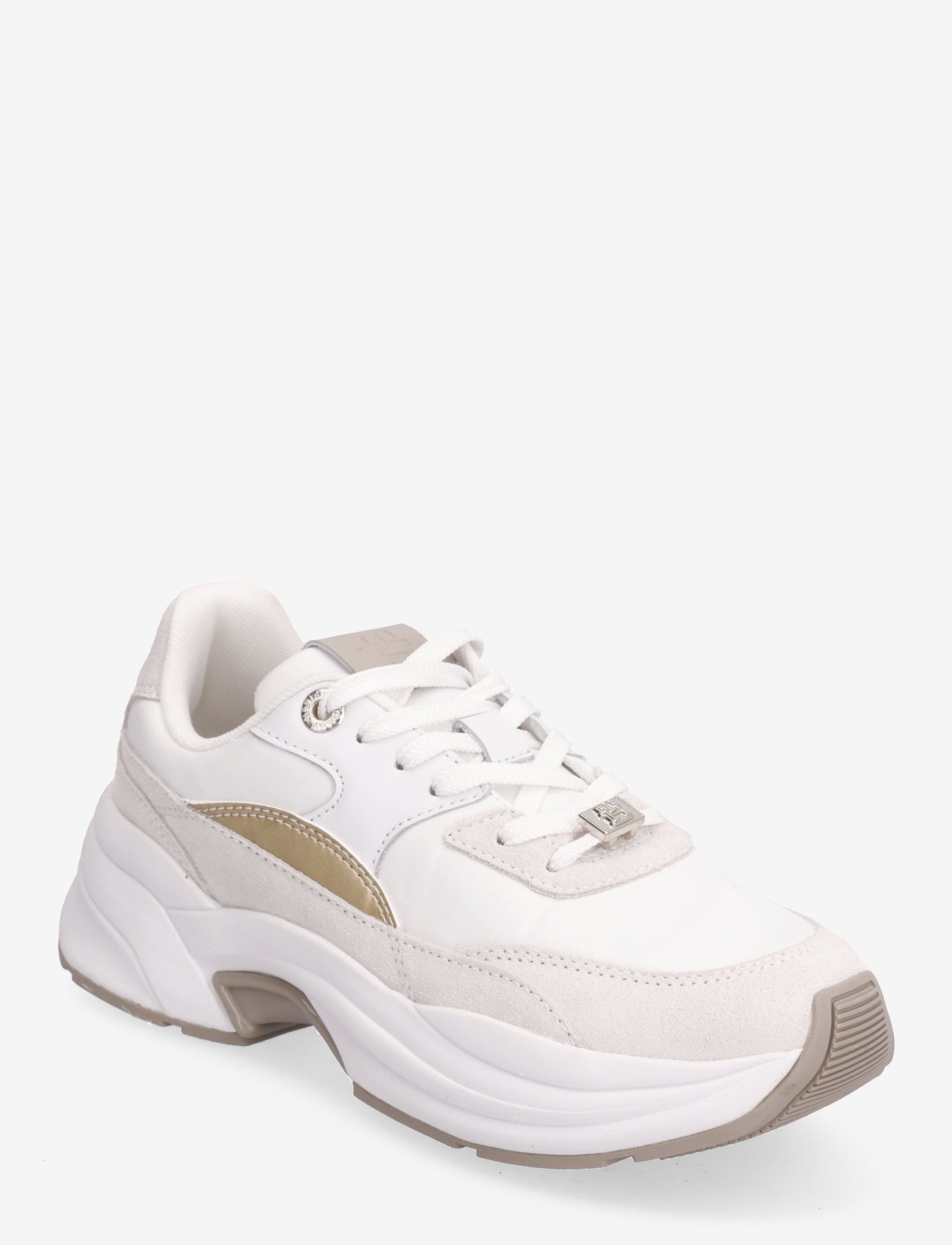 Tommy Hilfiger - CHUNKY FEMININE RUNNER HARDWARE - low top sneakers - white - 0
