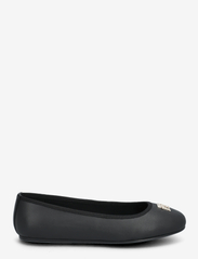 Tommy Hilfiger - TH LEATHER BALLERINA - juhlamuotia outlet-hintaan - black - 1