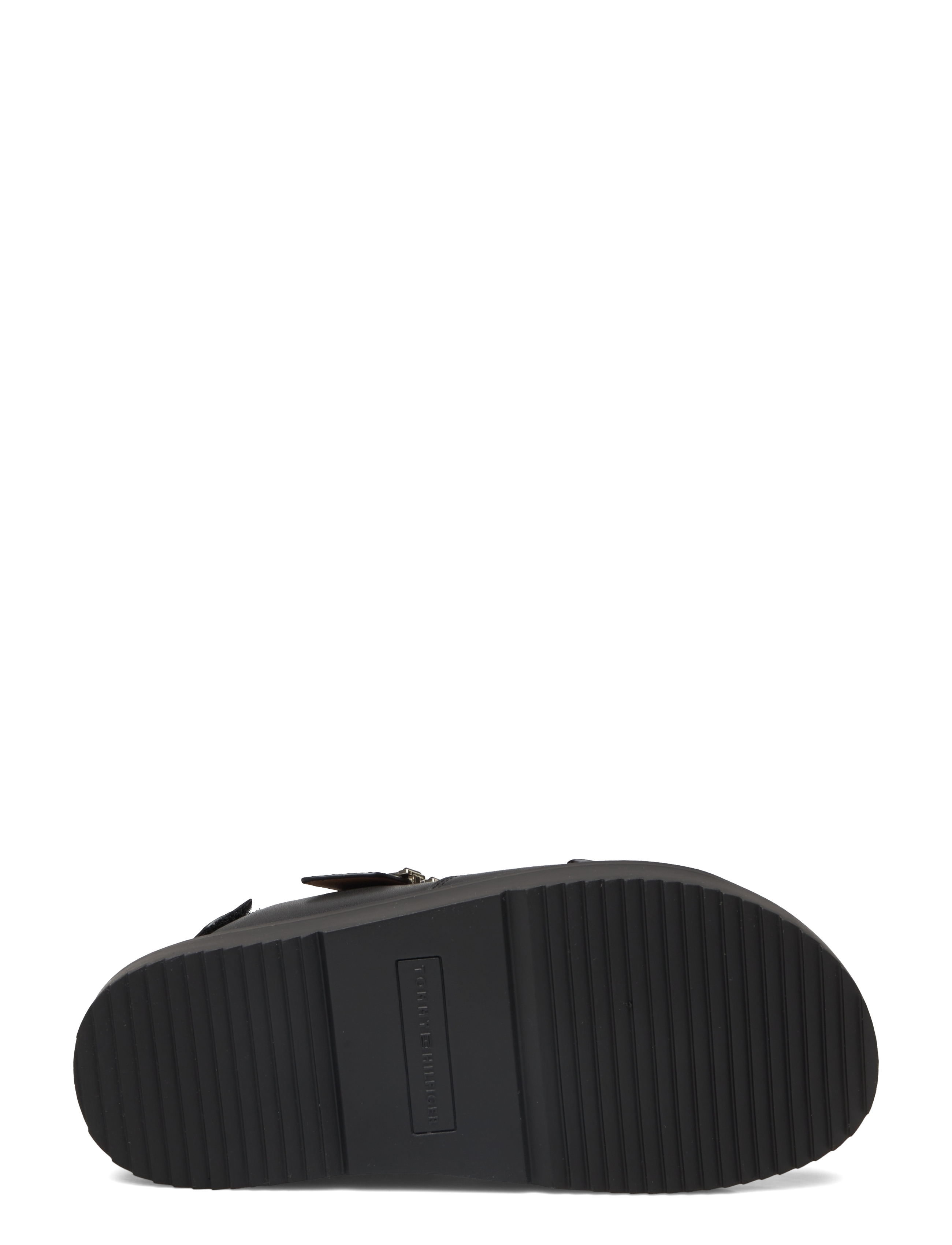 Tommy Hilfiger - TH HARDWARE LTHR SPORTY SANDAL - black - 4