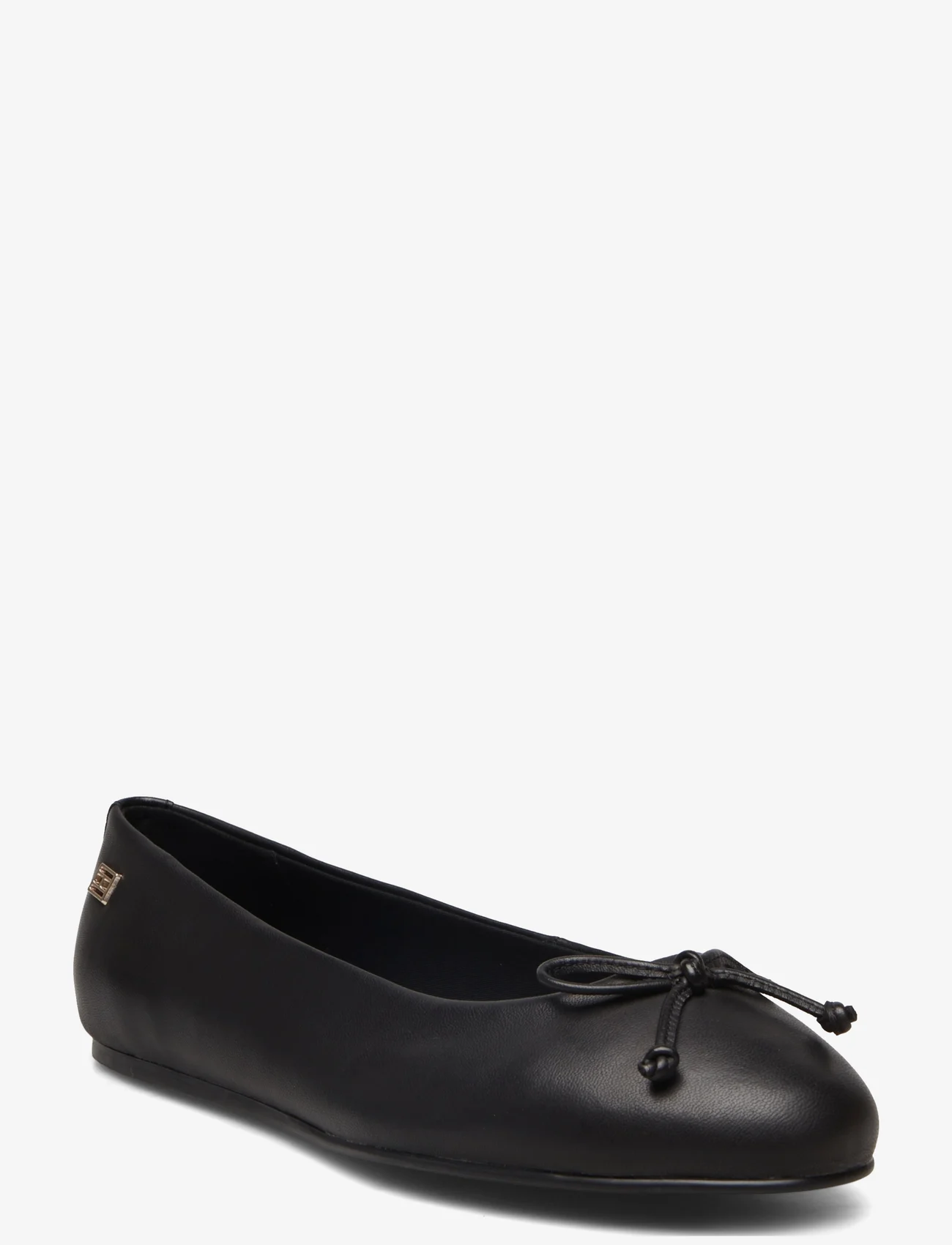 Tommy Hilfiger - ESSENTIAL LEATHER BALLERINA - party wear at outlet prices - black - 0