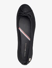 Tommy Hilfiger - ESSENTIAL LEATHER BALLERINA - party wear at outlet prices - black - 3