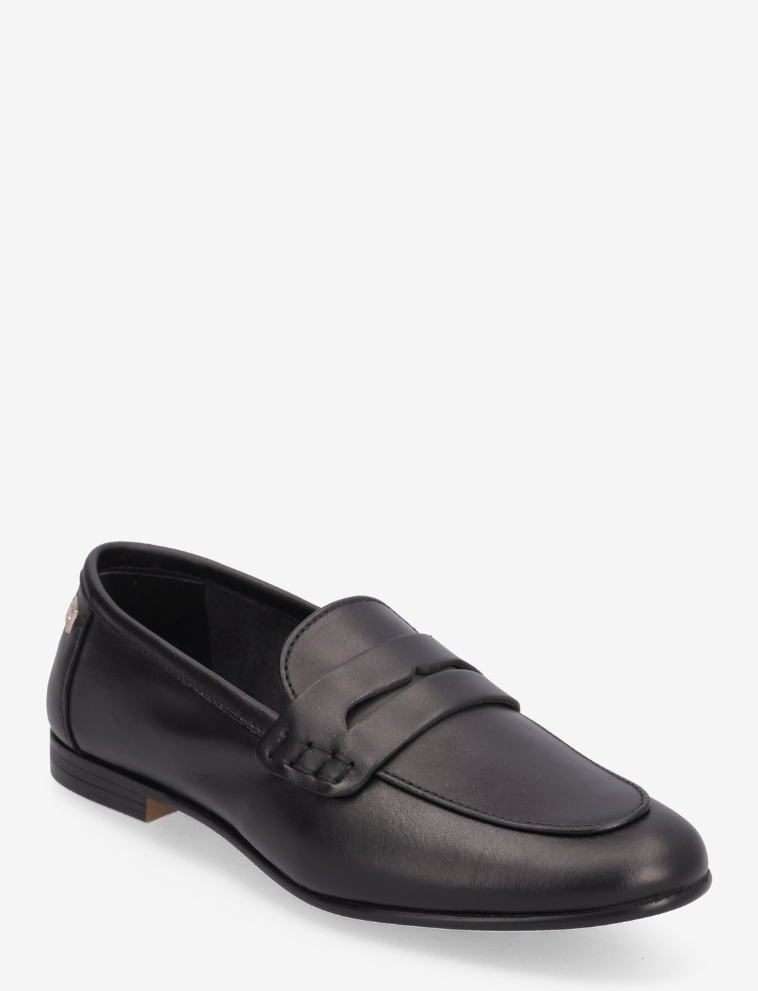 Tommy hilfiger online black loafers