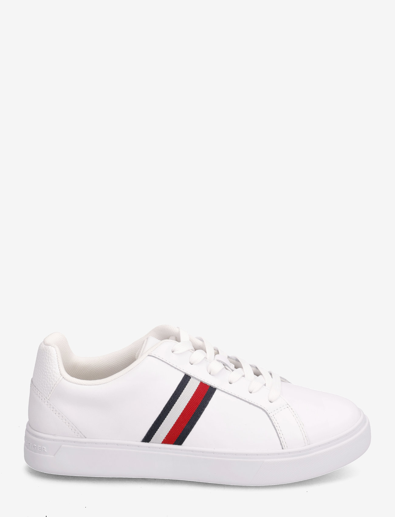 Tommy Hilfiger - ESSENTIAL COURT SNEAKER STRIPES - niedrige sneakers - white - 1