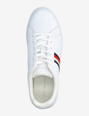 Tommy Hilfiger - ESSENTIAL COURT SNEAKER STRIPES - sneakersy niskie - white - 3