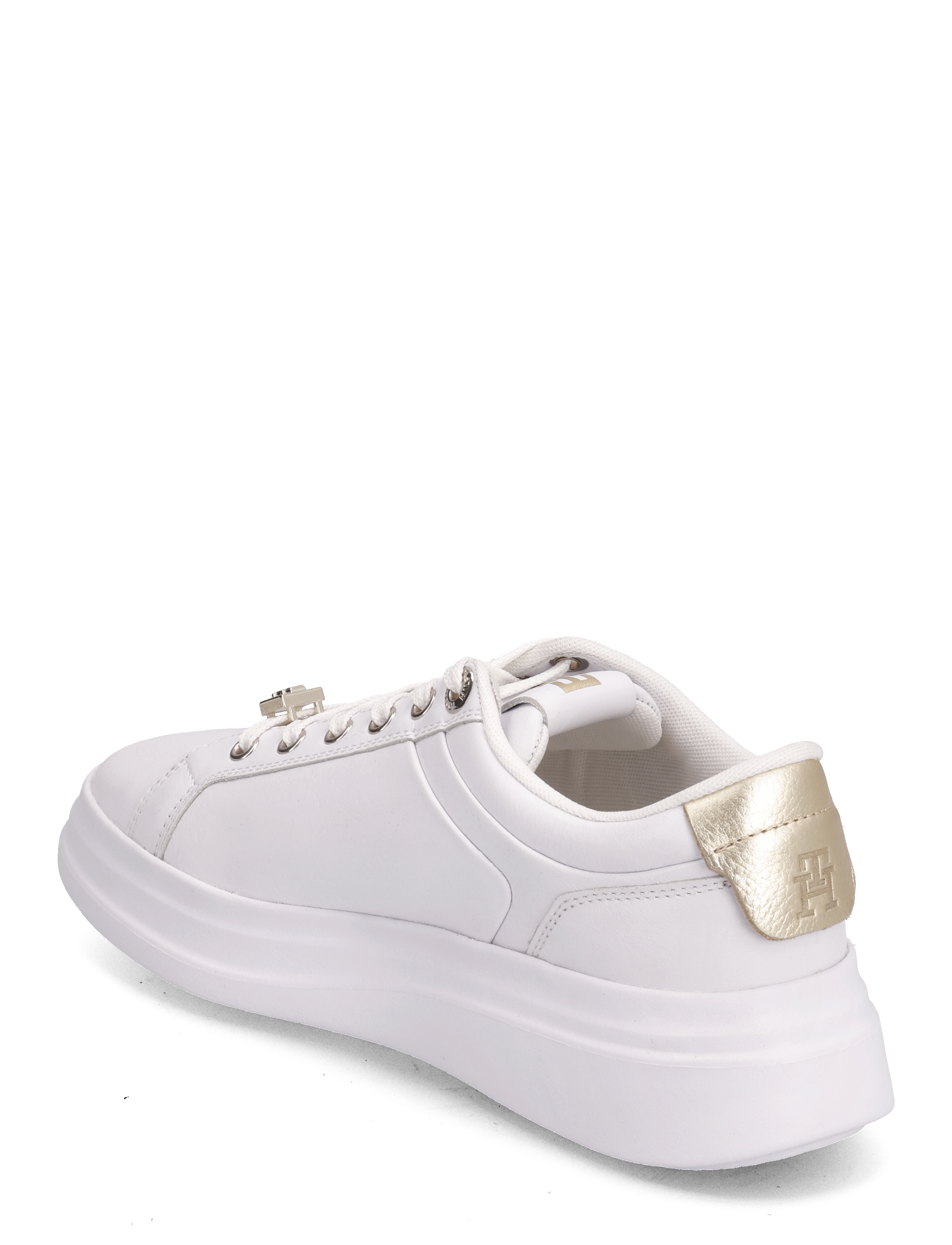 Tommy Hilfiger - POINTY COURT SNEAKER HARDWARE - white/gold - 2
