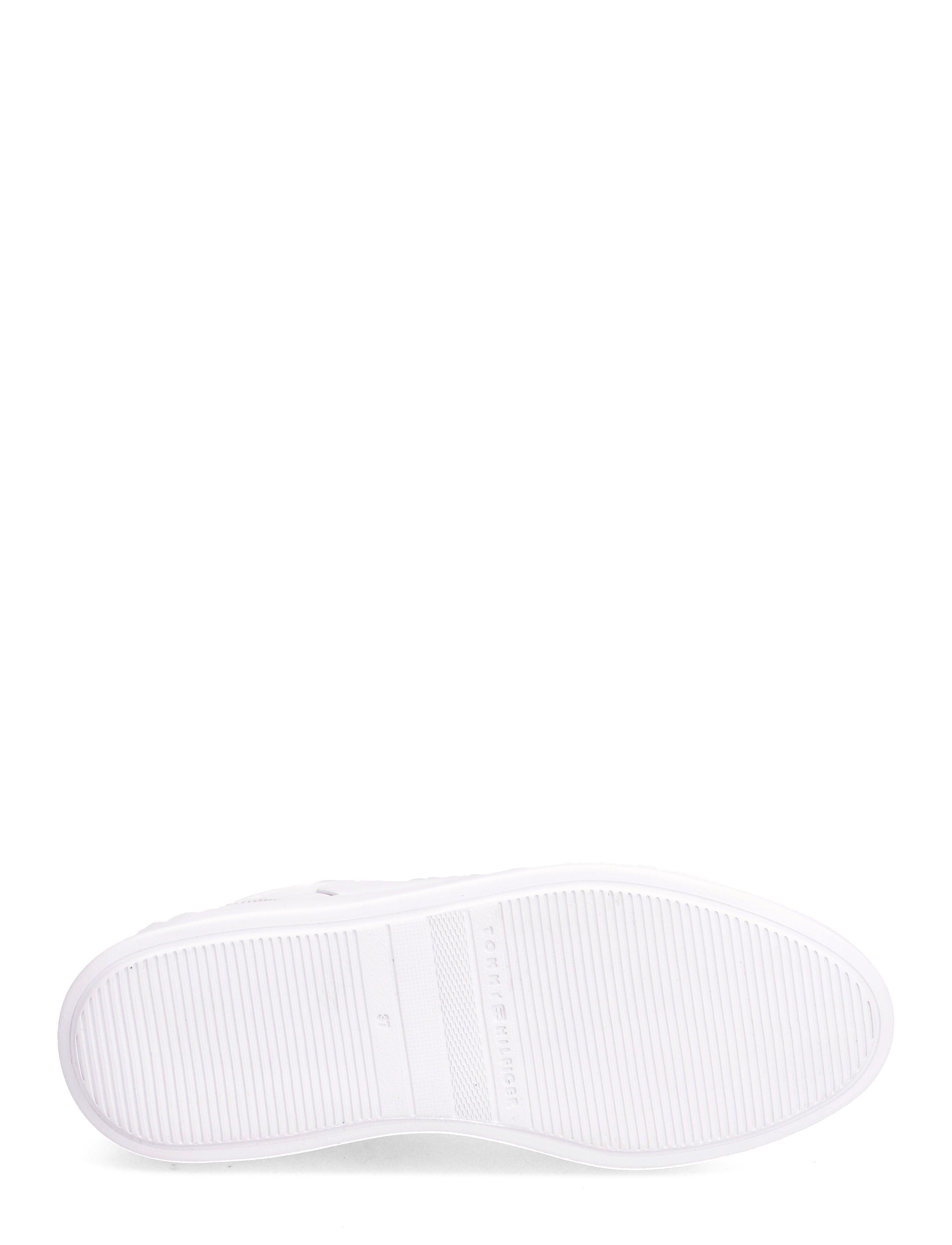 Tommy Hilfiger - POINTY COURT SNEAKER HARDWARE - white/gold - 4