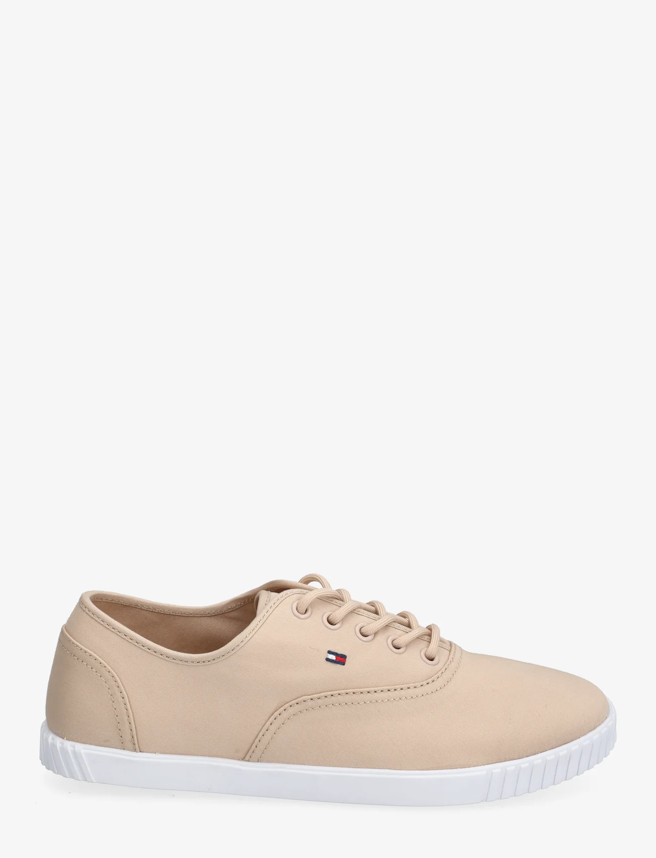 Tommy Hilfiger - CANVAS LACE UP SNEAKER - low top sneakers - misty blush - 1