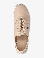 Tommy Hilfiger - CANVAS LACE UP SNEAKER - low top sneakers - misty blush - 3