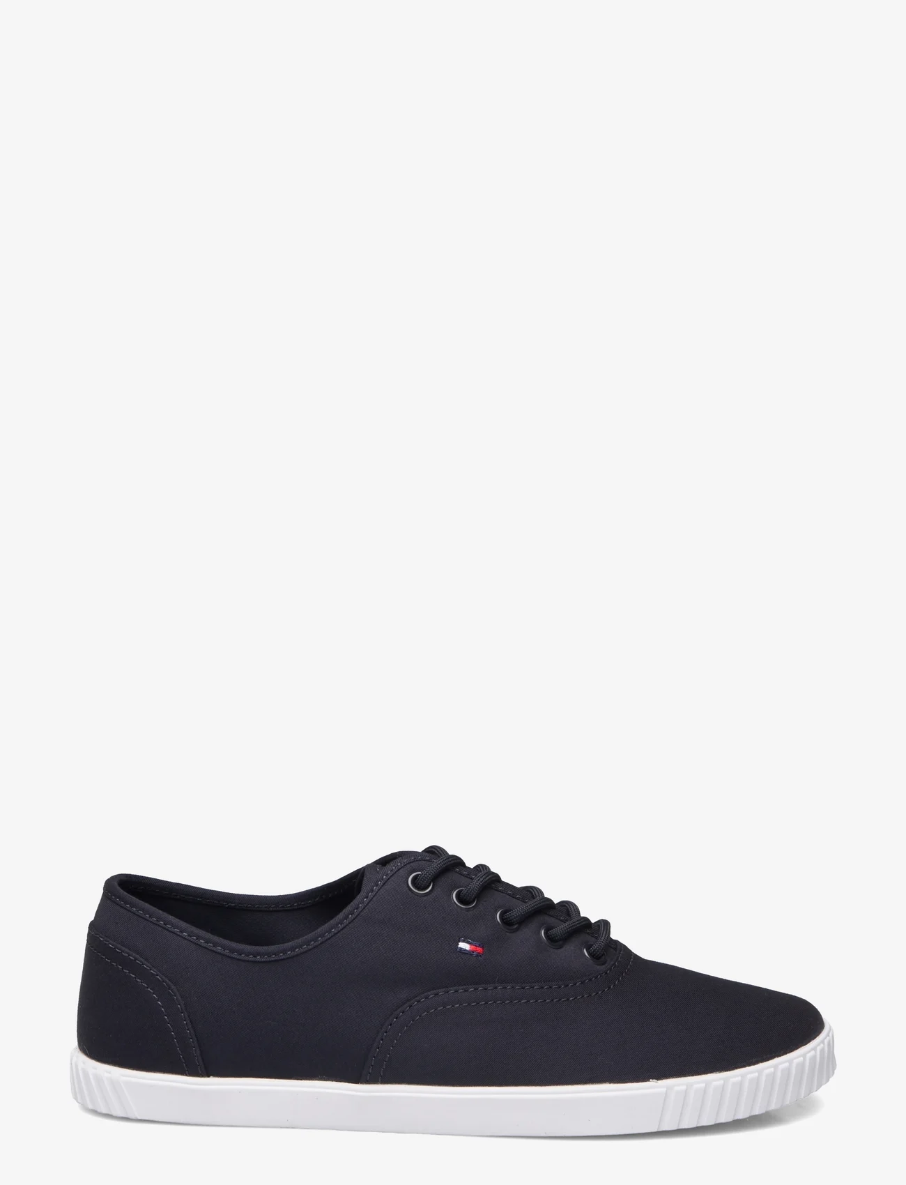 Tommy Hilfiger - CANVAS LACE UP SNEAKER - lave sneakers - space blue - 1
