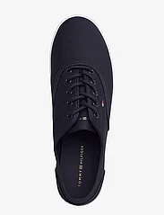 Tommy Hilfiger - CANVAS LACE UP SNEAKER - sportiniai bateliai - space blue - 2