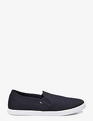 Tommy Hilfiger - CANVAS SLIP-ON SNEAKER - sneakers - space blue - 1