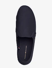 Tommy Hilfiger - CANVAS SLIP-ON SNEAKER - sneakers - space blue - 3