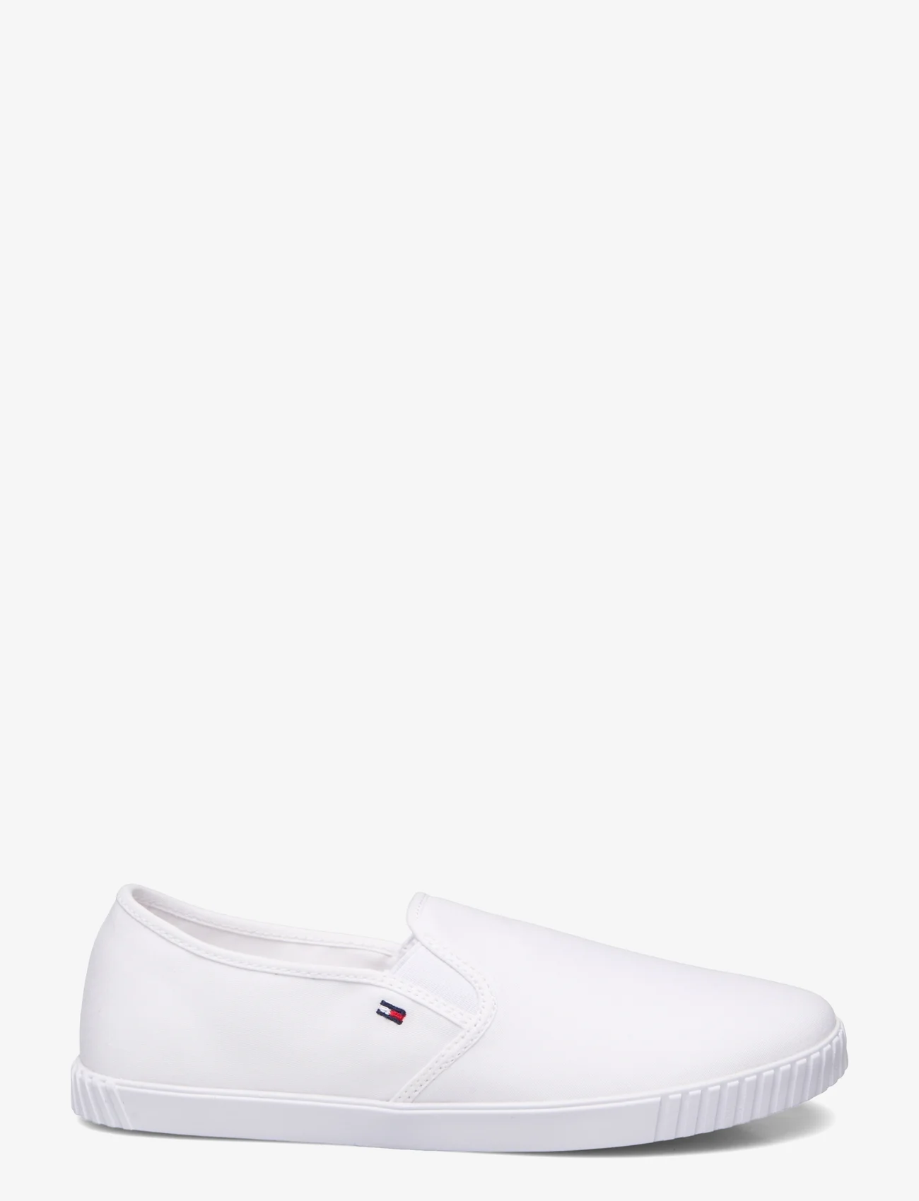 Tommy Hilfiger - CANVAS SLIP-ON SNEAKER - sneakers - white - 1