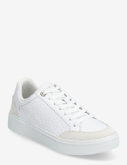 Tommy Hilfiger - COURT SNEAKER MONOGRAM - niedrige sneakers - white - 0