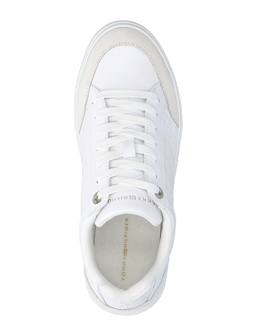 Tommy Hilfiger - COURT SNEAKER MONOGRAM - white - 3
