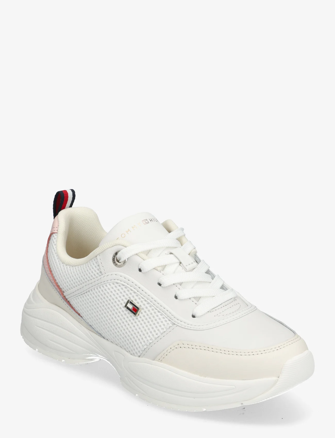 Tommy Hilfiger - HILFIGER CHUNKY RUNNER - chunky sneakers - ecru/whimsy pink - 0