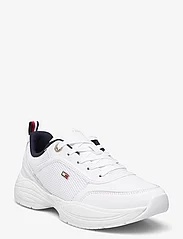 Tommy Hilfiger - HILFIGER CHUNKY RUNNER - chunky sneakers - white/space blue - 0