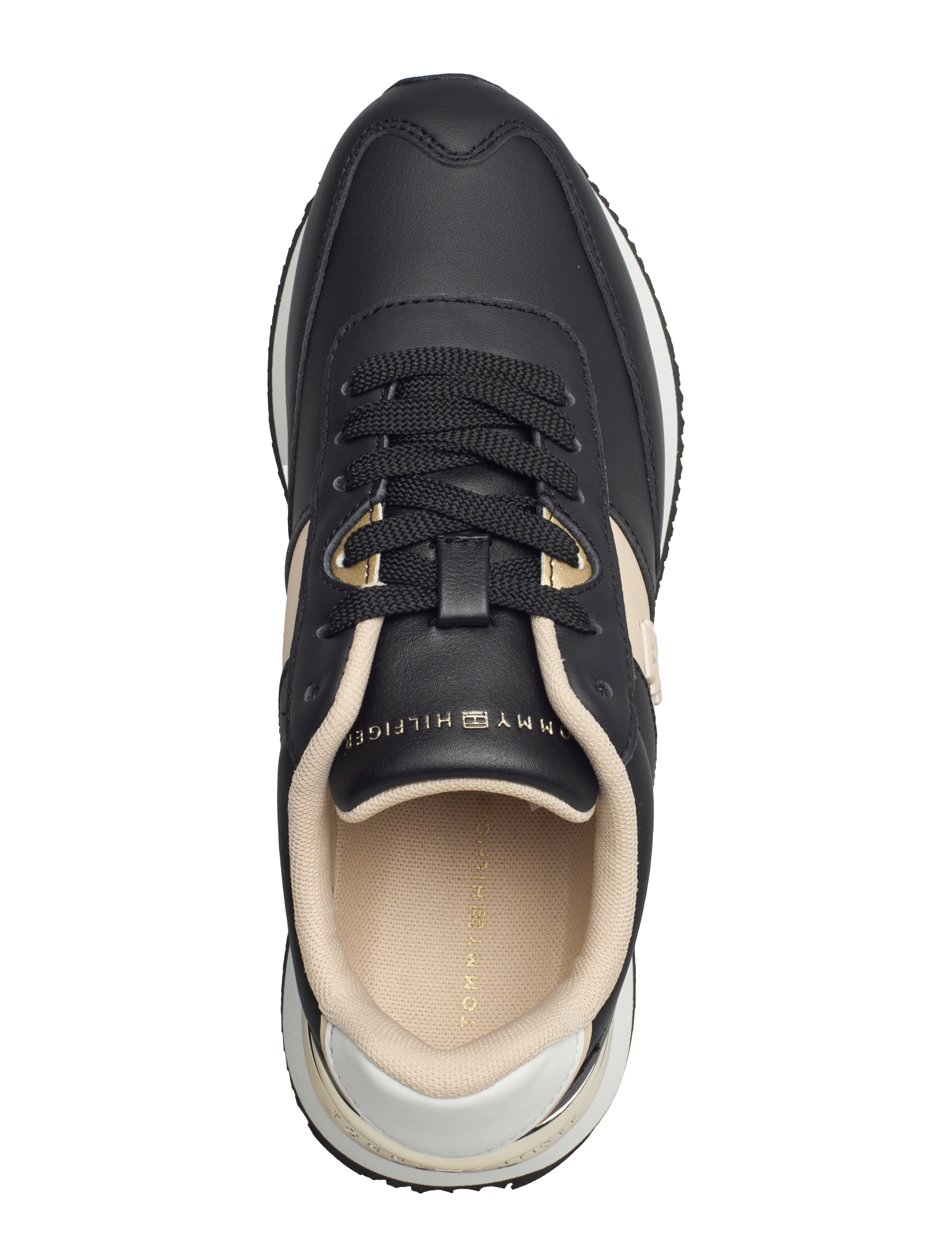 Tommy Hilfiger - TH ELEVATED FEMININE RUNNER HW - black - 3