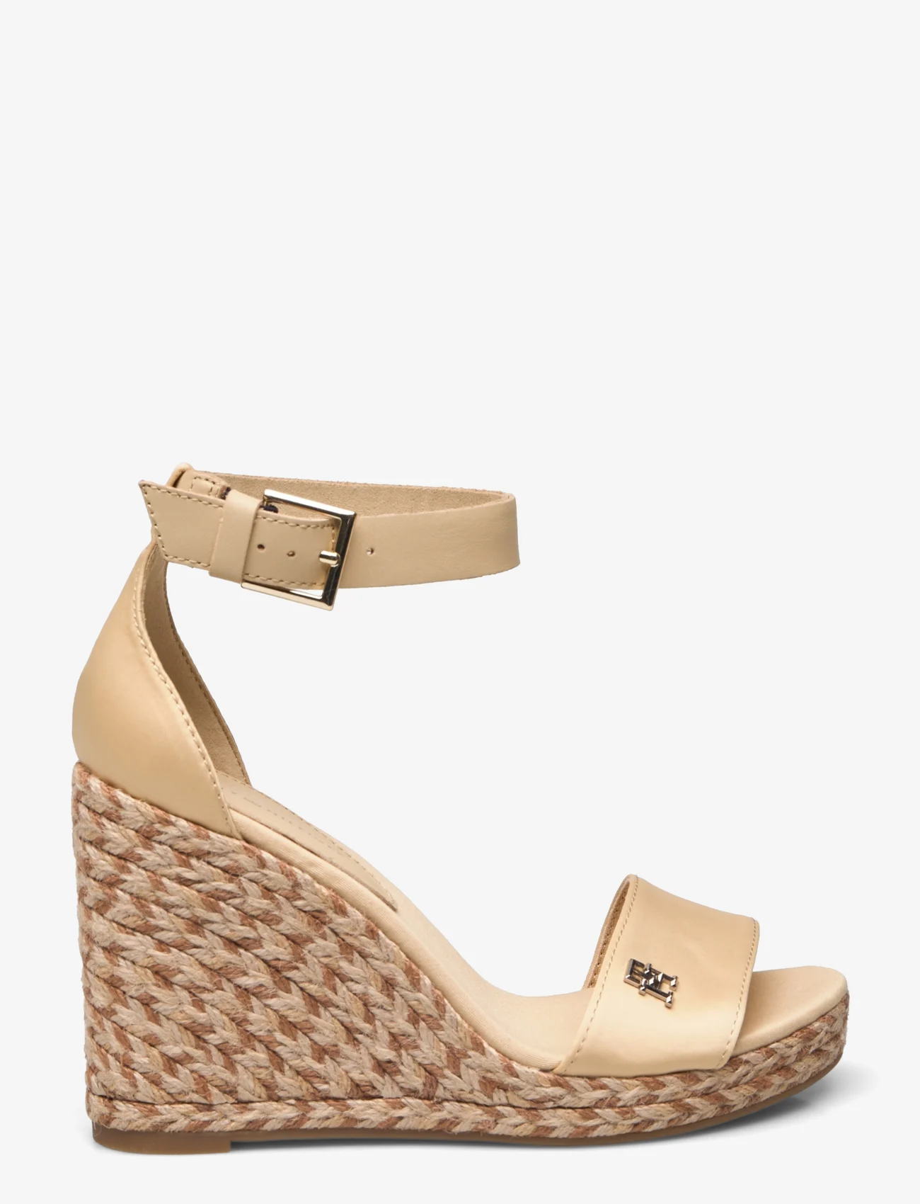 Tommy Hilfiger - COLORFUL HIGH WEDGE SATIN SANDAL - party wear at outlet prices - harvest wheat - 1