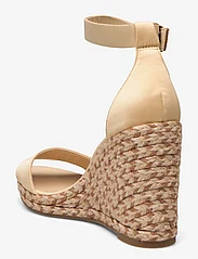 Tommy Hilfiger - COLORFUL HIGH WEDGE SATIN SANDAL - party wear at outlet prices - harvest wheat - 2