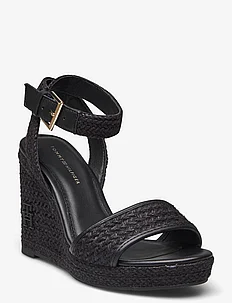 TH ROPE HIGH WEDGE SANDAL, Tommy Hilfiger