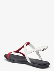 Tommy Hilfiger - TH FLAT SANDAL - flat sandals - red white blue - 2