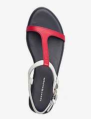 Tommy Hilfiger - TH FLAT SANDAL - flat sandals - red white blue - 3