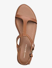 Tommy Hilfiger - TH FLAT SANDAL - flat sandals - summer cognac - 3