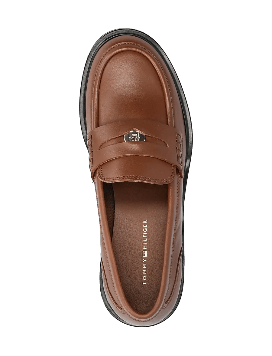 Tommy Hilfiger - TH PENNY LOAFER - brown suede - 3