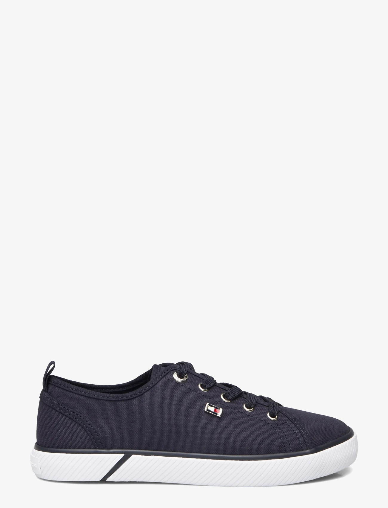 Tommy Hilfiger - VULC CANVAS SNEAKER - matalavartiset tennarit - space blue - 1