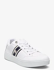 Tommy Hilfiger - WEBBING COURT SNEAKER - lave sneakers - white - 0