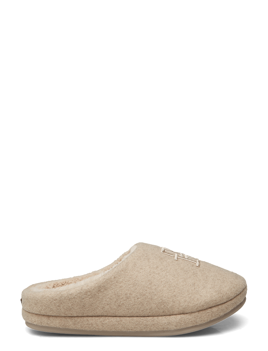 Tommy Hilfiger - TH EMBROIDERED BASICS SLIPPER - alltags-style - beige heather - 1