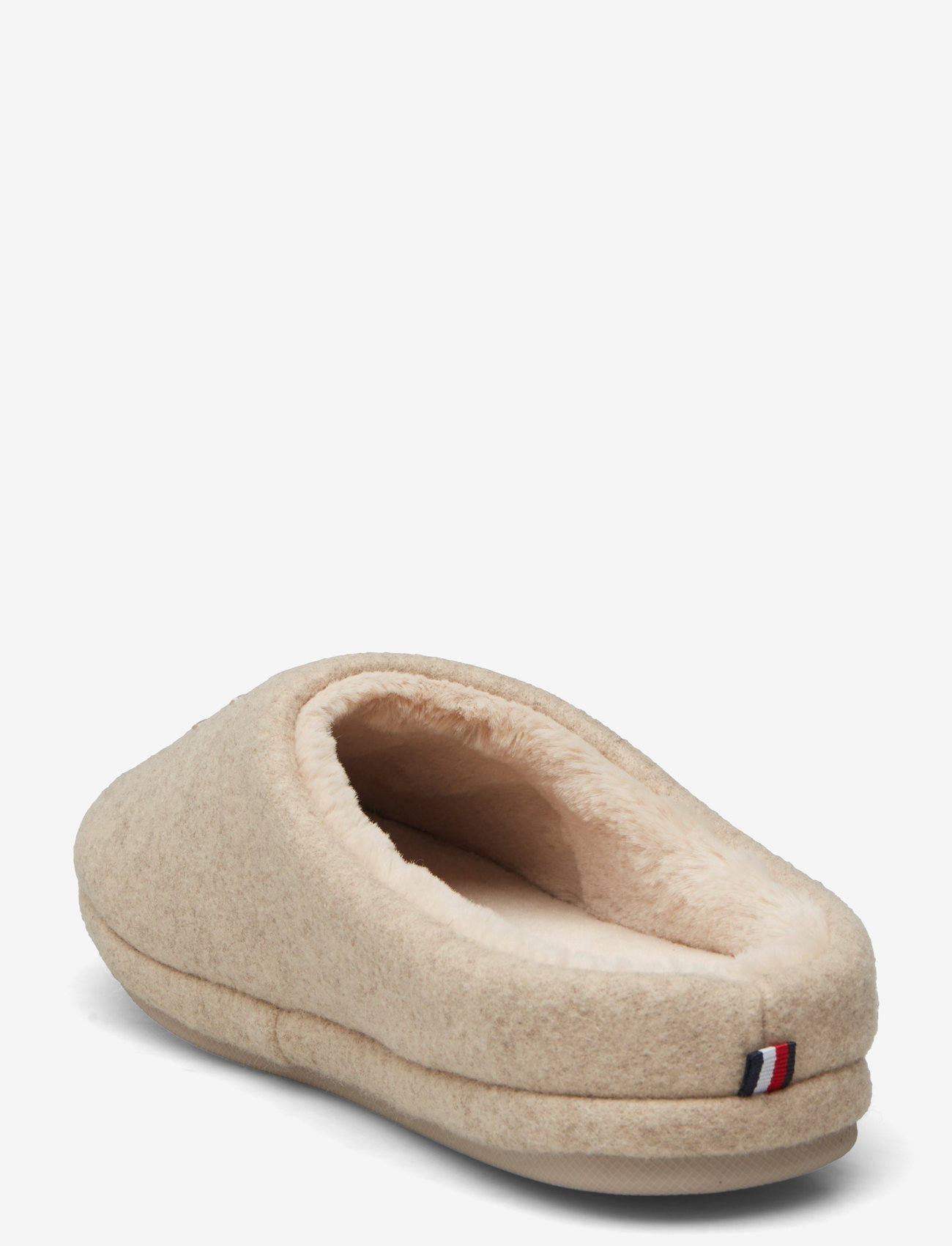 Tommy Hilfiger - TH EMBROIDERED BASICS SLIPPER - laveste priser - beige heather - 2