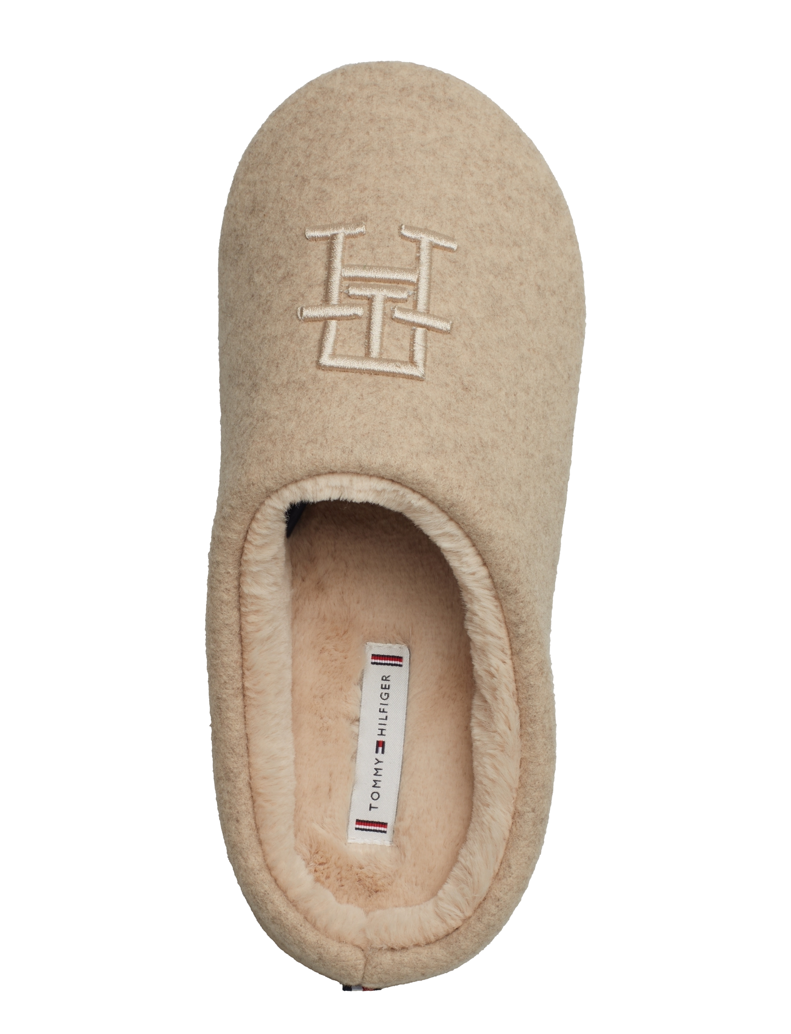 Tommy Hilfiger - TH EMBROIDERED BASICS SLIPPER - alltags-style - beige heather - 3