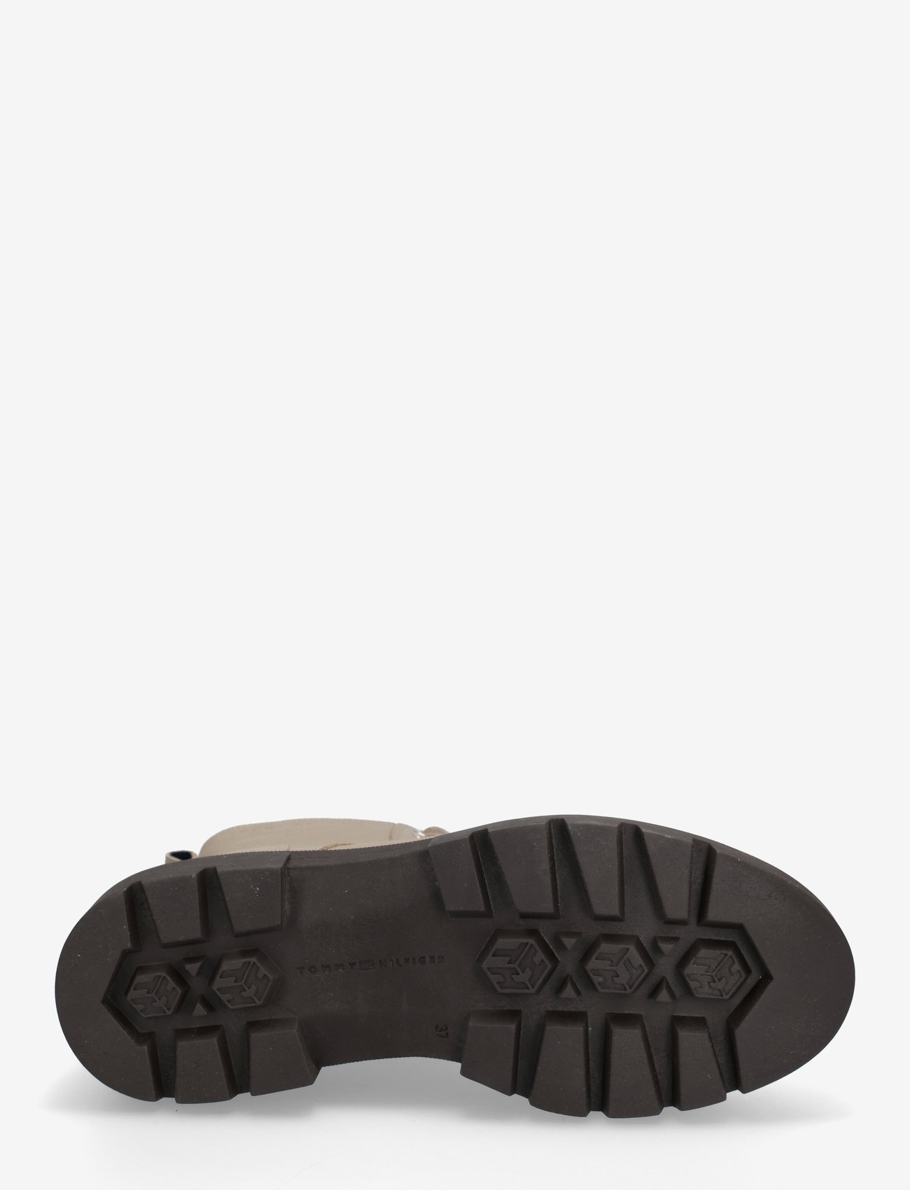 Tommy Hilfiger - BICOLOR LEATHER LACE-UP - laced boots - beige - 4