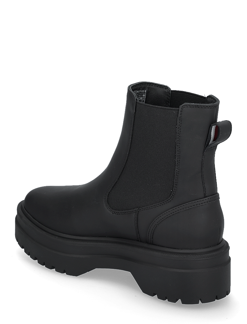 Tommy Hilfiger - RUBBERISED CHELSEA TL - black - 2