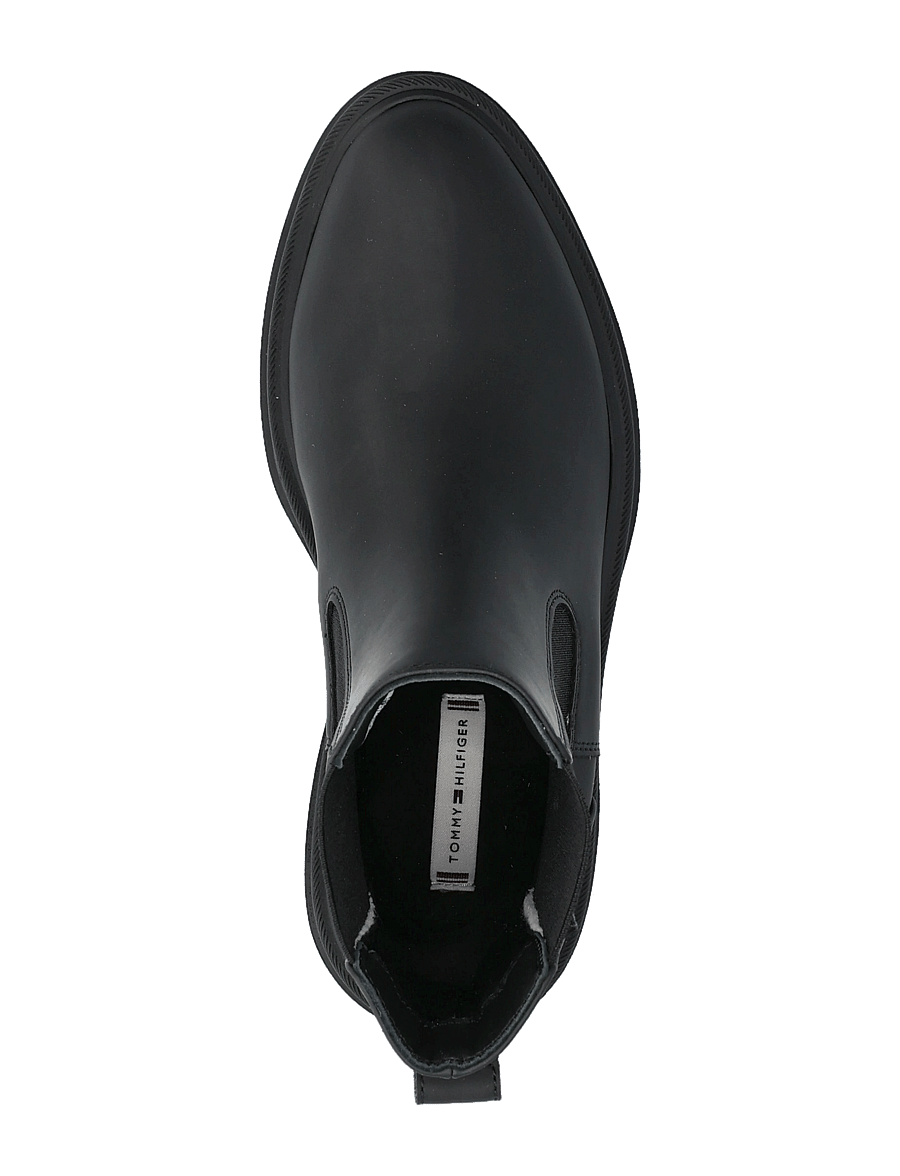 Tommy Hilfiger - RUBBERISED CHELSEA TL - black - 3